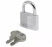MASTER LOCK Vorhangschloss 9140 EURD Alu. Finish, Br. 40 mm, verschiedensp. SB