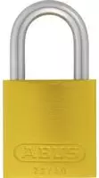 Abus Vorhangschloss Aluminium 72LL/40 gelb vs. 1 Schl&uuml;ssel