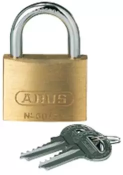 ABUS Vorhangschloss 60/40 Messing, 40mm (20035)