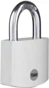 Yale Vorh&auml;ngeschloss Aluminium 50mm grau (YE3B/50/126/1/GR)