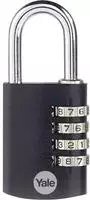 YALE YE3CB/38/131/1/BK, YALE YE3CB/38/131/1/BK Vorh&auml;ngeschloss 38mm Schwarz
