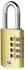 Yale Zahlenschloss Aluminium 38mm, 4-stellig, gold (YE3CB/38/131/1/GO)