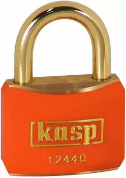 Kasp K12440ORAD Vorh&auml;ngeschloss 40mm, verschiedenschlie&szlig;end, orange (K12440ORAD)
