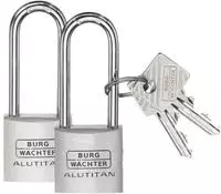 BURG W&Auml;CHTER 36141, Burg W&auml;chter 36141 Vorh&auml;ngeschloss 20.90 mm gleichschlie&szlig;end