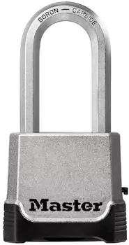 Master Lock Excell™ Vorhängeschloss 4-stellig 56mm mit Schlüssel-Override (M176EURDLH)