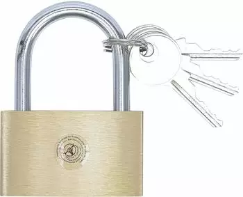 BGS Messing-Vorhängeschloss 50mm (3099)