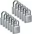 Basi VHS 630 Vorhangschloss 40mm gleichschließend, Aluminium, 12er-Set (12x6300-4001-4003)
