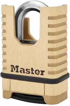 Master Lock Excell™ Bügelschloss Messing Kombination 58mm (M1177EURDCC)