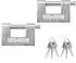 LuxusKollektion Vorhängeschloss D-Form gleichschließend 80mm, 2er-Pack