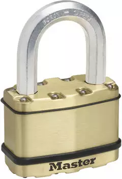 Master Lock M15BEURDLF Vorhängeschloss aus Stahllamellen 64mm (M15BEURDLF)