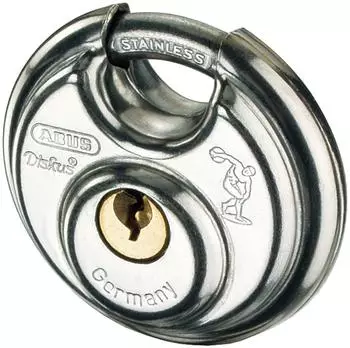ABUS 24IB/50 edelstahl (verschiedenschließend)