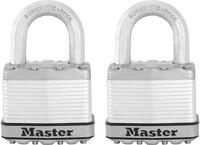 MASTER LOCK Vorhangschloss Excell M5EURT 52 mm, gleichsperrend SB-2