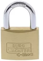 Burg-W&auml;chter Messing-Hangschloss-Set 222/40/SB/quad Gl Burg - 222/40SB/QUAD