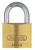 ABUS Messing-H&auml;ngeschloss 45/40mit geh&auml;rtetem B&uuml;gel leichte Ausf&uuml;hrung
