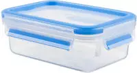 Emsa 508540, emsa Frischhaltedose CLIP & CLOSE 7,0 cm hoch transparent 1,0 l, 1 St.