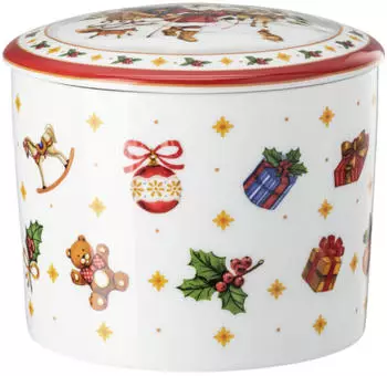 Hutschenreuther Plätzchendose Happy Wintertime groß Ø 16,9 cm