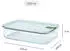 Rosti Mepal Frischhaltedose Glas mit Deckel 2250ml NORDIC SAGE