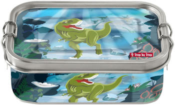Step by Step Edelstahl-Lunchbox 17cm 0,8l wild t-rex taro (213381)