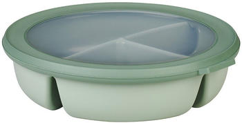 Rosti Mepal Bento-Sch&uuml;ssel Multischale mit 3 F&auml;chern rund Nordic sage (106219094700)