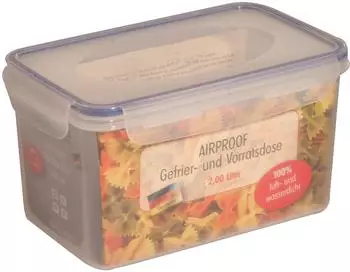 Axxentia Airproof Vorratsdose eckig 2 l