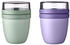Rosti Mepal Lunch Pot Ellipse 2-teilig Vivid Lilac/ Nordic Sage