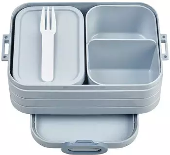 Rosti Mepal Brotdose Midi mit F&auml;chern Nordic blue
