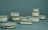 Rosti Mepal Multischüssel-Set CIRQULA eckig, 3-teilig in nordic sage (750 + 1500 + 3000 ml)