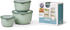 Rosti Mepal Multischüssel-Set CIRQULA rund, 3-teilig in nordic sage (500 + 1000 + 2000 ml)