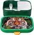 Rosti Mepal Bento Box Kinder mit Fächern & Gabel 750 ml Wild Tiger