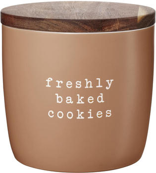ASA Dose freshly baked cookies hey in braun (Durchmesser 15 cm, Höhe 14,5 cm, Länge 15 cm, Breite 15 cm)