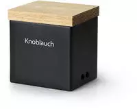 Continenta Vorratsdose 14x12cm H.15,5cm Keramik schwarz