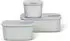 Rosti Mepal Frischhaltedosen-Set EASYCLIP, 3-tlg. in nordic white (2x 450 ml + 1x 1000 ml)