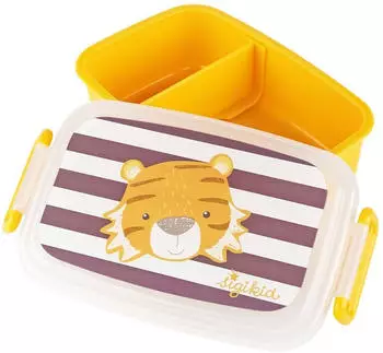 Sigikid Brotzeitbox Tiger gelb/schwarz