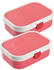 pink: Rosti Mepal Campus Bento Snackbox 2er Set