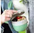 Koziol Bentobox Nature 2-teilig leaf green