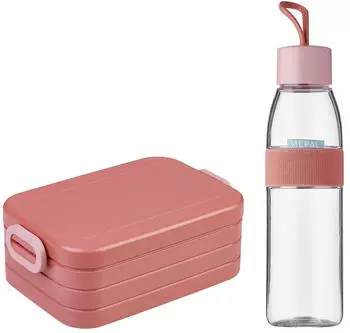 Rosti Mepal Lunchset Ellipse Take a break Small 2-tlg. vivid mauve