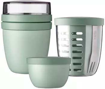 Rosti Mepal Snackpot-Set Ellipse 3-teilig Nordic Sage