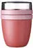 Rosti Mepal Snackpot-Set Ellipse 3-teilig Vivid Mauve