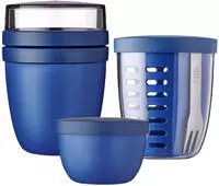 Mepal | Ellipse Promotion-Set | Lunchpot 500 + 200 ml, Fruitpot 600 ml, Snackpot 350