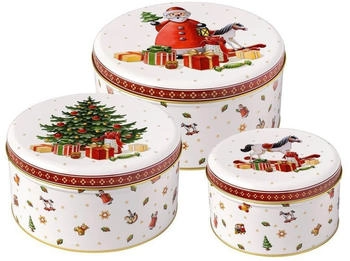 Villeroy & Boch Winter Collage Gebäckdosen Metall 3-tlg (3593910089)