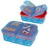 Stor 3-Fach-Sandwich-Box 18x13cm Hedgehog Blau
