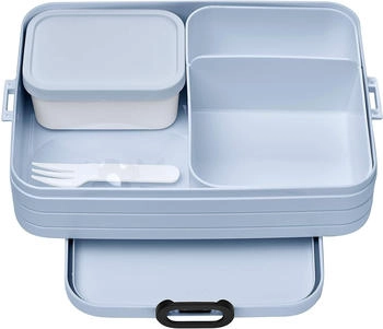 Rosti Mepal Bento take a break lunchbox large nordic blue