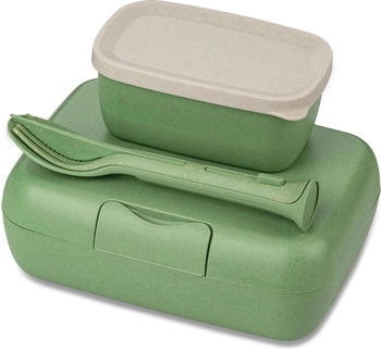 Koziol Lunch Box Candy ready mit Besteck-Set grün (7272703) Koziol Lunch Box Candy ready mit Besteck-Set grün (7272703)
