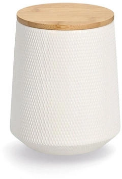 Zeller Keramikbeh&auml;lter mit Bambusdeckel, 1080 ml