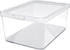 Rotho Vorratsdose Cauma, Kunststoff, 4,65 Liter, mit Abtropfgitter, transparent, eckig