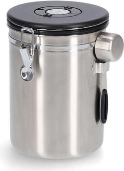 Zeller INA Kaffeedose Vorratsdose Aufbewahrungsdose Edelstahl 2700 ml