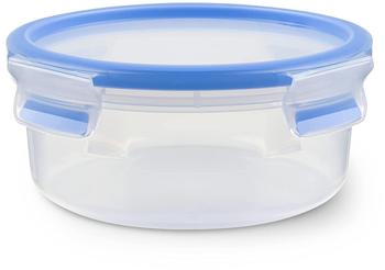 Tefal Master Frischhaltedose für Lebensmittel, rechteckig, transparent/blau, Plastik, transparent/blau, 0.85 Litre