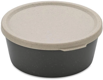 Koziol Frischhaltedose CONNECT BOWL mit Deckel, 890 ml 7271701 , Farbe: dunkelgrau