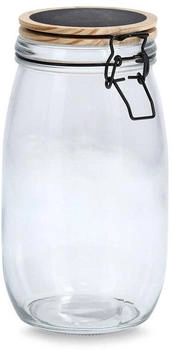 Zeller Glas mit luftdichtem Deckel, 1500 ml