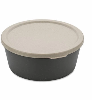 Koziol Connect Schale, mit Deckel, 400 ml, nature ash grey